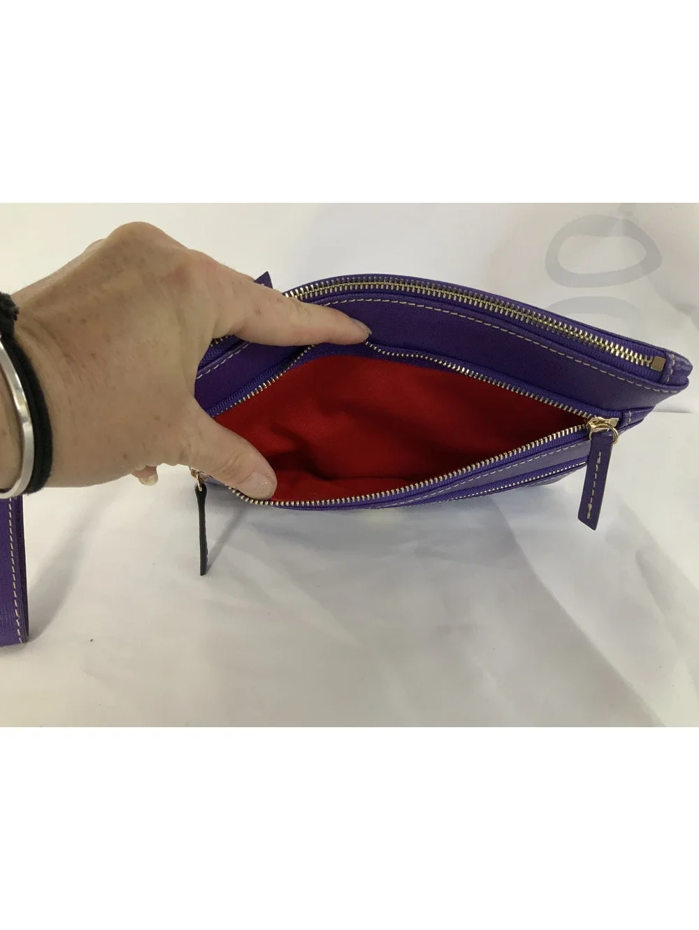 DOONEY AND BOURKE TRIPLE ZIP WRISTLET